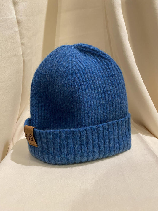 Cobalt Blue Cashmere Hat