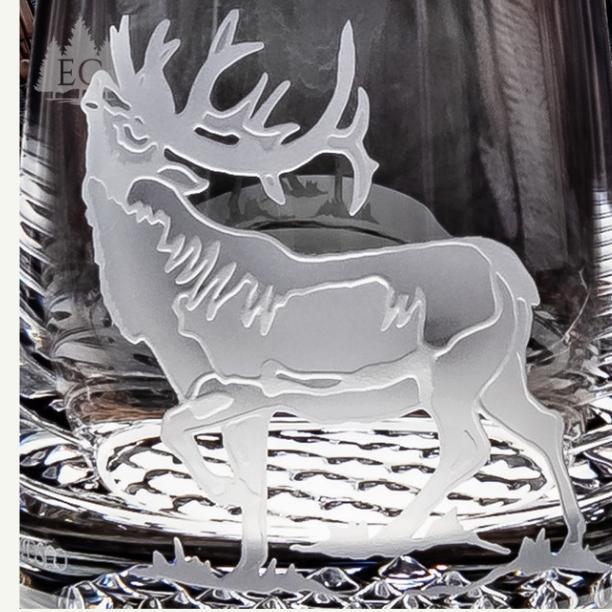 11 oz  Elk Crystal Whiskey Glass