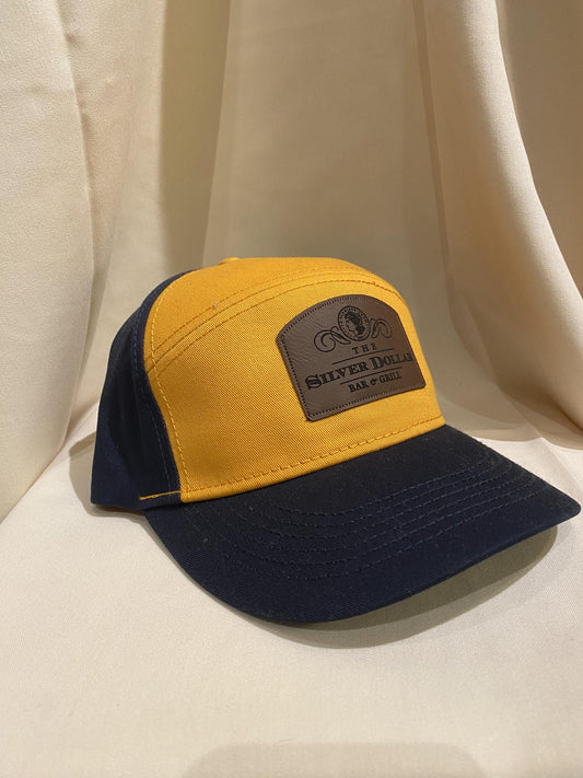 Navy Gold Hat